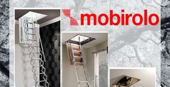 Retractable ladders for attics and lofts